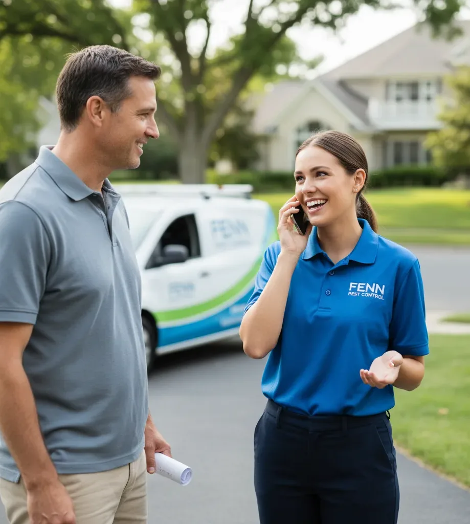Fenn Pest Control customer support in Olney